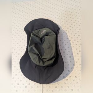 Outdoor Research OR Gore Tex XL Hat Chin Tie Velcro Brim Black Accessory